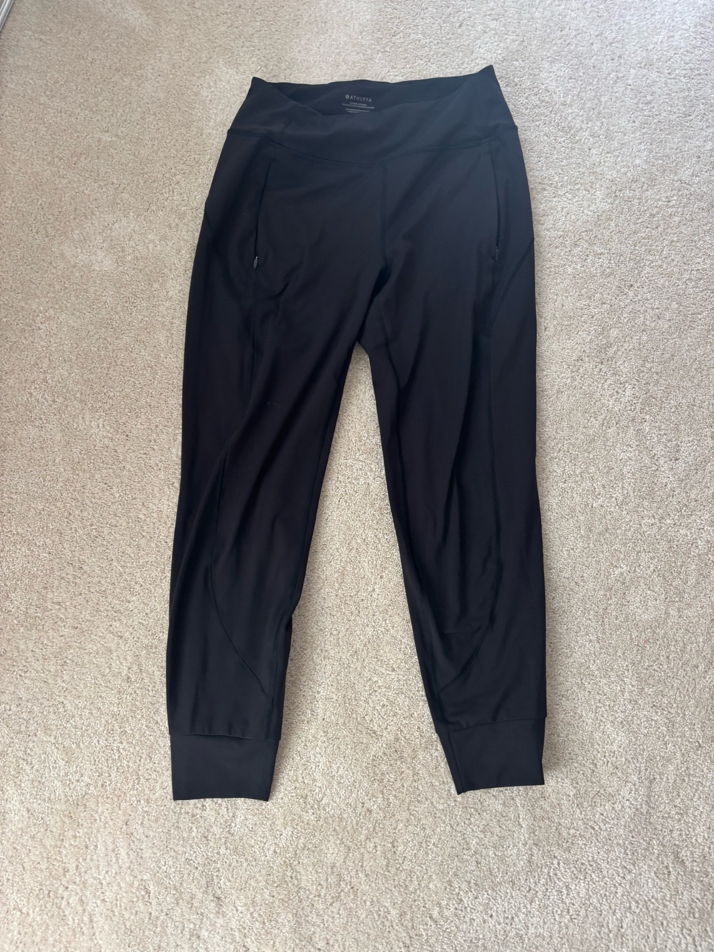 Athleta Black Jogger Sweatpants